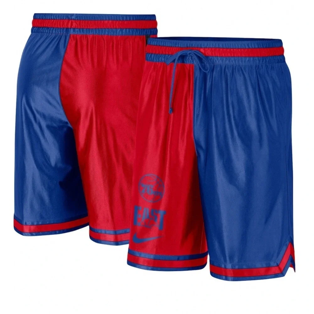 Nike Force Split DNA Performance Basketball Shorts Royal Red DR9365-495 Mens L